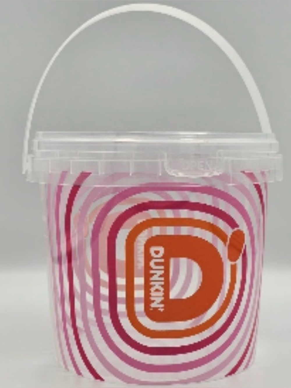New Limited Edition Dunkin Iced Beverage Bucket 48oz